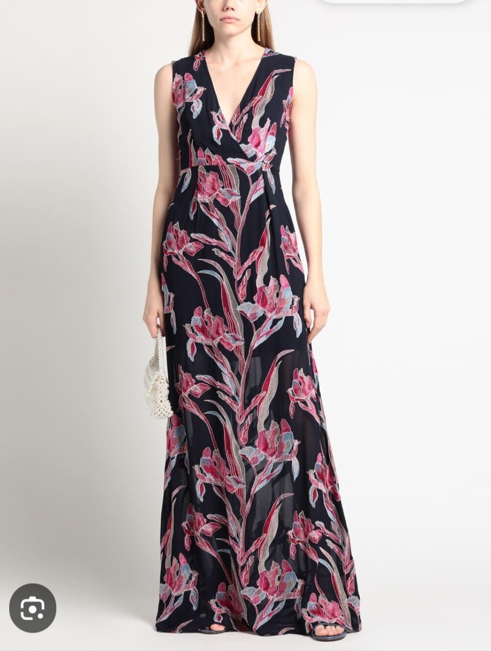JUST CAVALLI maxi embroidered dress size 4(40) BNWT